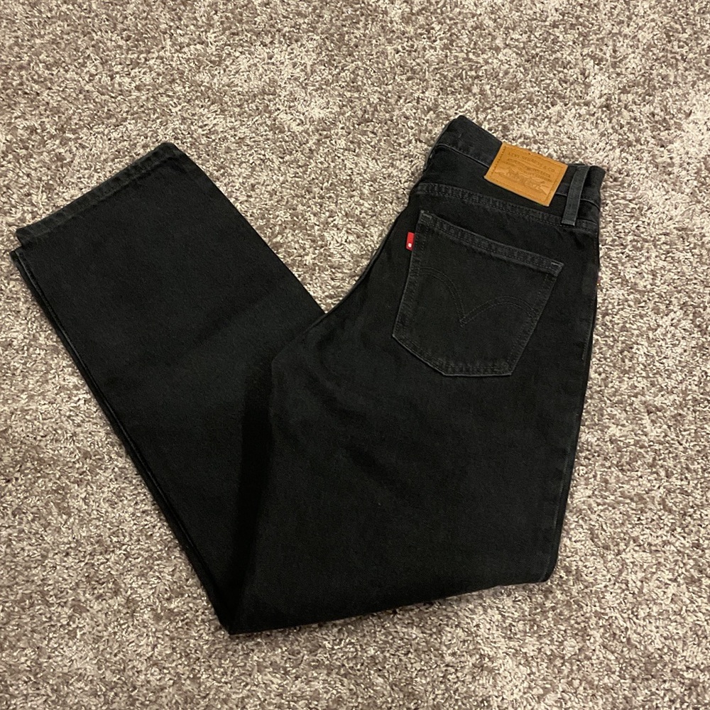 Levi's Black Boot Cut Jeans for Women, Dad Jeans, Size 25